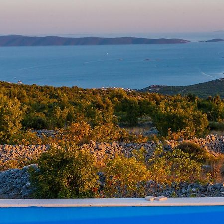 Villa Zlatno Sunce In The Hills Near Trogir Vrsine Ngoại thất bức ảnh