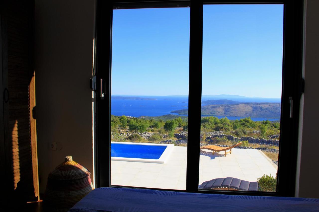 Villa Zlatno Sunce In The Hills Near Trogir Vrsine Ngoại thất bức ảnh